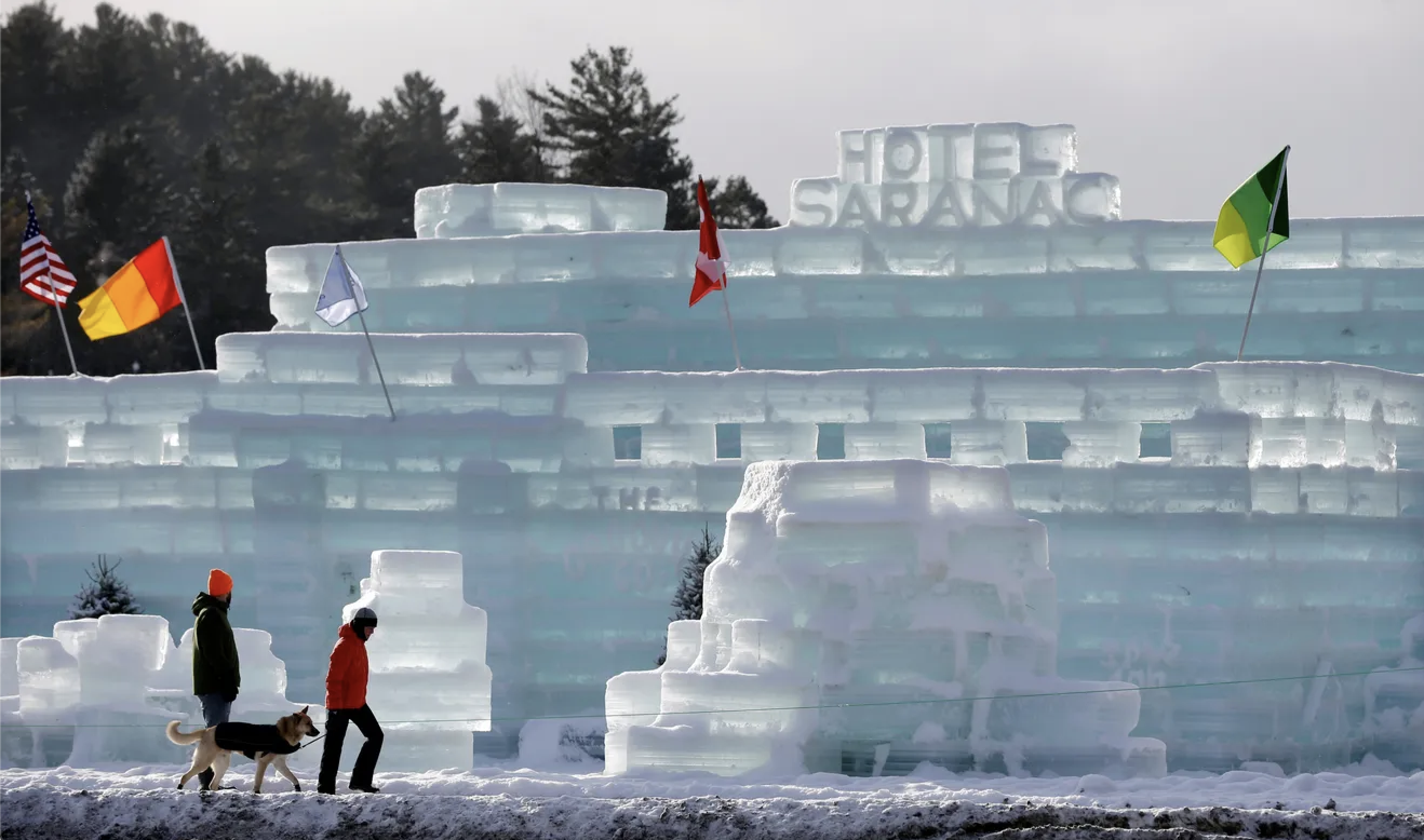 Winter Festival at the Hotel Saranac at Saranac Lake