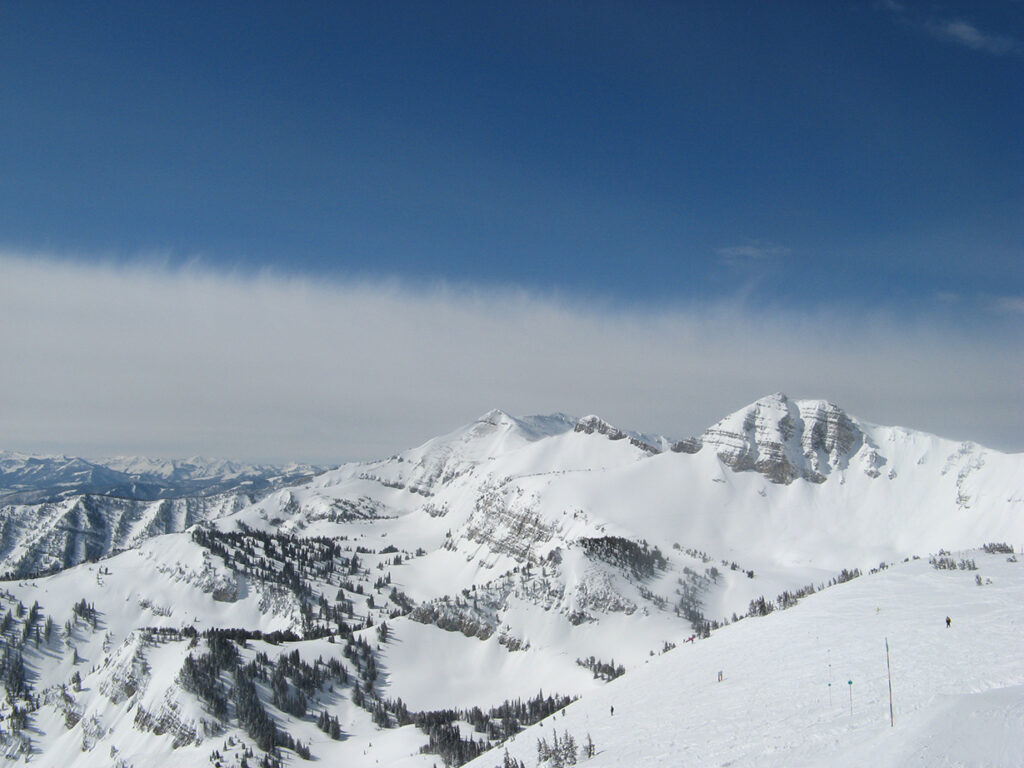 Rendezvous Mountain in Wyoming