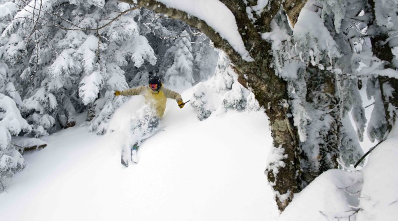 Skier at Mad River Glen