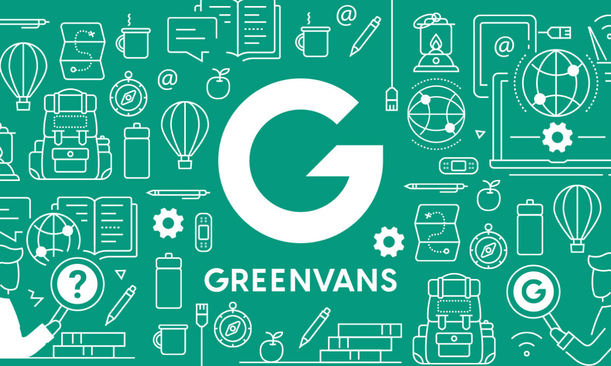 Greenvans logo with background