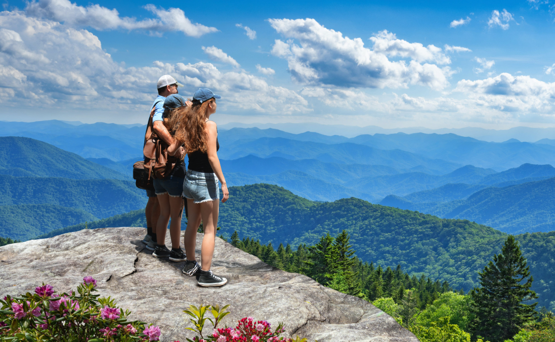 family trip smoky mountains