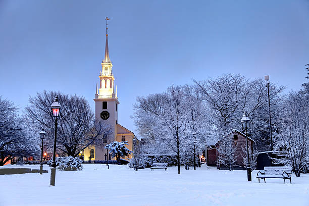 winter road trips in new england