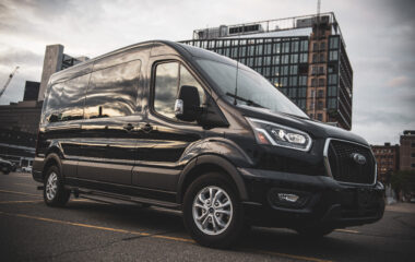 15 passenger medium roof transit rental van